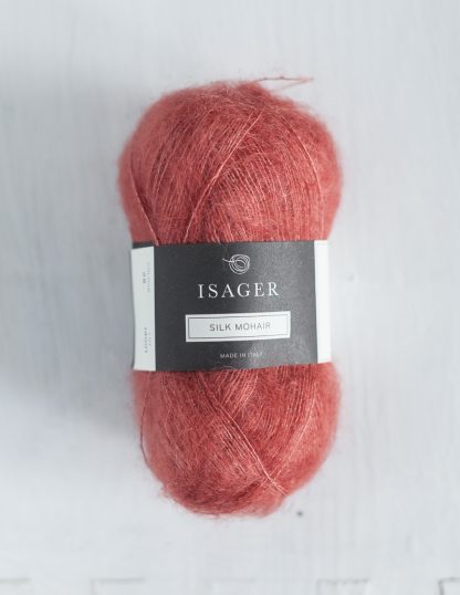Isager - Silk Mohair - Tomaatti 28