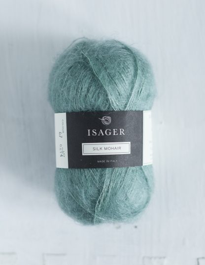 Isager - Silk Mohair - Vedenvihreä 67