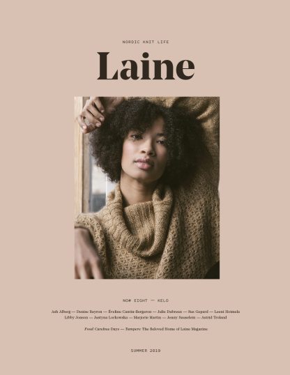 Laine Magazine 8 in English Lainelehti englanniksi Knitting Magazine Neulelehti