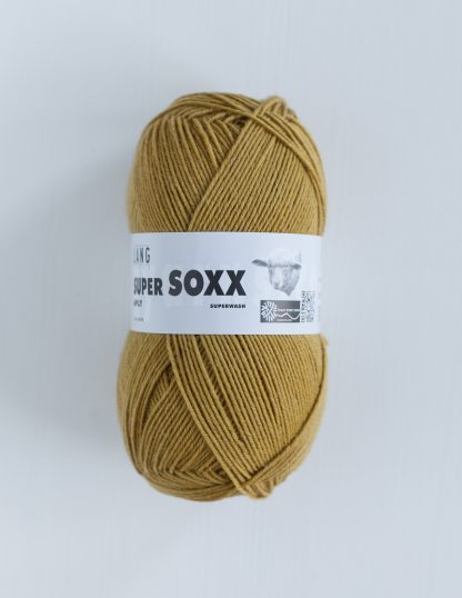 Lang Yarns - Super Soxx 6-ply - Keltainen 50