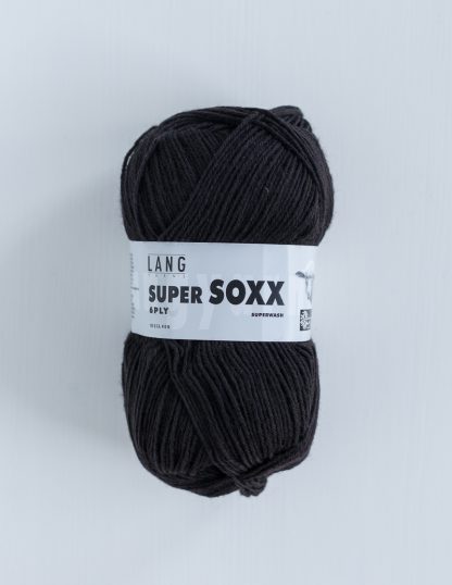 Lang Yarns - Super Soxx 6-ply - Tummanruskea 68 - sport-vahvuinen sukkalanka
