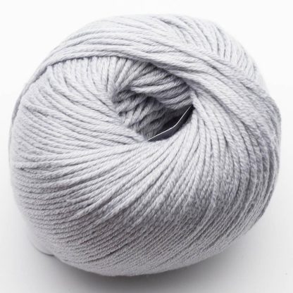 Kremke Soul Wool - Morning Salutation - Light Grey 15 - vegaaninen lanka - Tencel-puuvillalanka