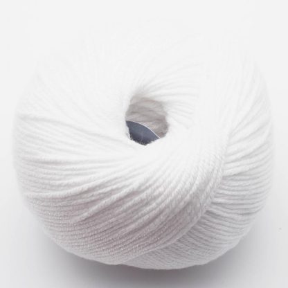 Kremke Soul Wool - Morning Salutation - White 01 - vegaaninen lanka - Tencel-puuvillalanka