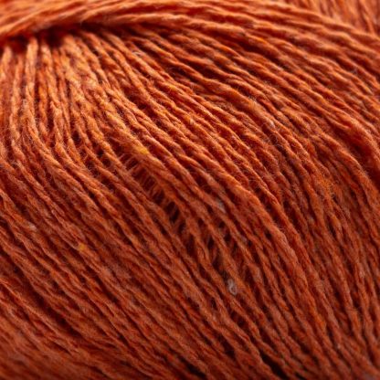 Kremke Soul Wool - Reborn Denim Uni - Kirkas oranssi 161 - kierrätyspuuvillalanka