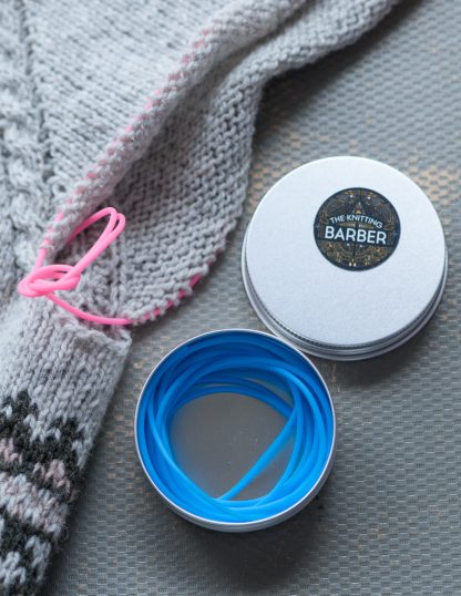 The Knitting Barber - silmukkakaapelit - TKB Cords Light Blue