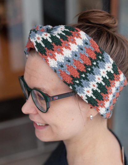 Happy Headband -panta Junosta, design Meiju K-P