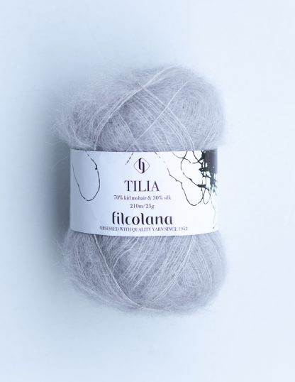 Filcolana - Tilia-silkkimohairlanka - Silver 358